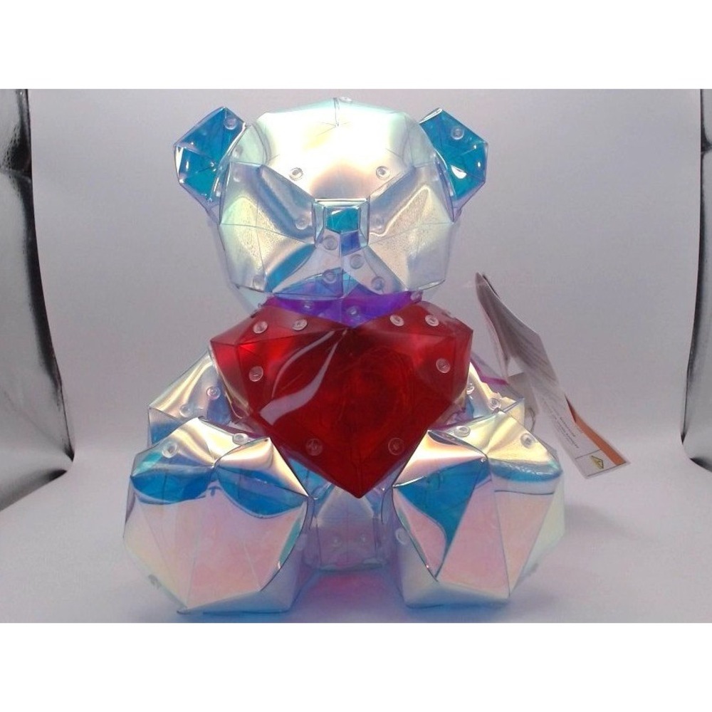 Festive Voice Light Up Bear, BRAND NEW WITH TAGS